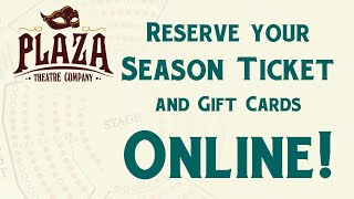 Reserve your season ticket and gift cards online [upl. by Akere941]