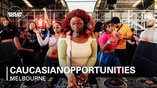 CaucasianOpportunities  Boiler Room Melbourne [upl. by Ainad556]