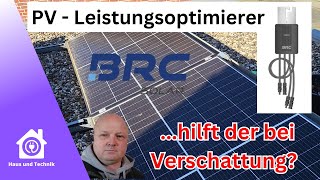 Balkonkraftwerk Ertragssteigerung mit Moduloptimierer Ich installiere mir den BRC Solar M50014 [upl. by Aihsekel]