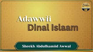 Adawwi dinal islam \Sheekh Abdulhamiid Awwal [upl. by Nilac]