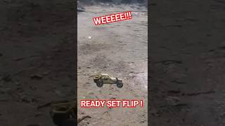 Kyosho Sand Master 20 doing a flip on 3s and 3300kv motor shorts short rc [upl. by Grubb]