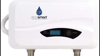 EcoSmart POU 3 5 Electric Tankless Water Heater Pros and Cons [upl. by Yma810]