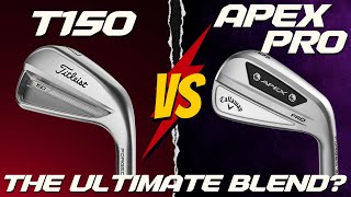 2024 Apex Pro vs Titleist T150  The ULTIMATE blend of looks and forgiveness [upl. by Paske673]