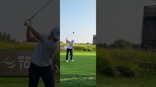 Yubin JANG Tom KIM Nicolai HØJGAARD 16th Hole Tee Shot Genesis ChampionShip 2024 1round [upl. by Algar]