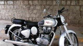 Royal Enfield Classic 350 Silver [upl. by Fisken341]