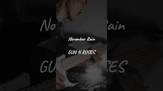 November rain solo  Gun N Roses cover  reupload [upl. by Donough]