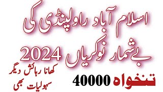 Islamabad Rawalpindi Latest Jobs 2024  New Private Jobs in Rawalpindi Islamabad JOBSANDFIELDS [upl. by Ravens]