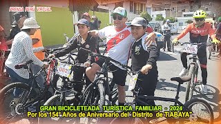 Dr Godofredo Delgado  Alcalde de TIABAYA BICICLETEADA TURÍSTICA FAMILIAR 2024 [upl. by Krystal797]