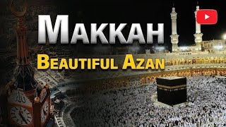 Makkah live Beautiful Azan 🔴  Live Azan in Makkah 🕋 [upl. by Wiatt]