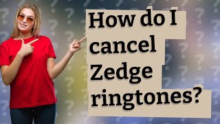 How do I cancel Zedge ringtones [upl. by Slayton984]