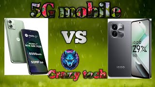 Motorola g64 5G vs Iqoo z9x 5G Under 13k best mobile which is the best 5G mobile phone [upl. by Petta504]