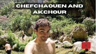 Chefchaouen and Morocco’s Hidden Gem Akchour Waterfalls 🇲🇦 FionnOnTheRoad Episode 21 [upl. by Aerdnas]