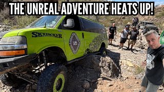 Breakdowns and Big Rocks on the Unreal Adventure [upl. by Ahsele]