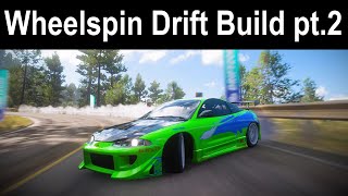 Forza Horizon 5  Wheelspin Drift Build Part 2 [upl. by Dimitry393]