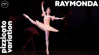 RAYMONDA ballet PIZZICATO variation Maria Khoreva Mariinsky Theatre [upl. by Anal]