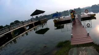 Fishing In SG Temensis at Lower Pierce Oct 2015 [upl. by Ydnir]