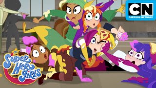 The First Time The Girls Met  DC Super Hero Girls  Cartoon Network [upl. by Naz]