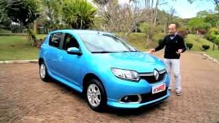 Teste Vrum confere desempenho do Renault Sandero 16 Dynamique [upl. by Aronas]