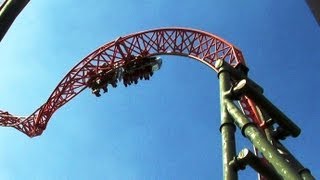 Abismo offride HD Parque de Atracciones de Madrid [upl. by Akcemat269]