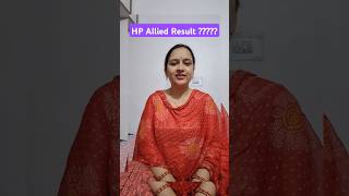 HP Allied 2024 Result [upl. by Gayla231]