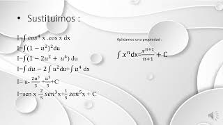 CALCULO II INTEGRALES INDEFINIDAS IDENTIDADES TRIGONOMÉTRICAS [upl. by Sioled351]