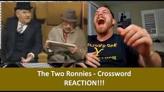 American Reacts to The Two Ronnies  Crossword REACTION [upl. by Anette]