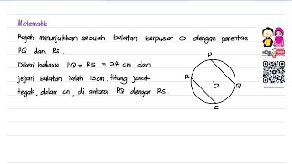 Matematik Tingkatan 1  Teorem Pythagoras Bulatan [upl. by Fanechka]