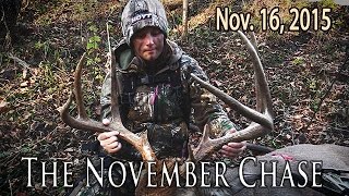 Midwest Whitetail  November Rut Hunting [upl. by Aynav809]