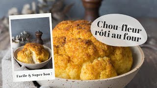 RECETTE  Choufleur entier rôti au four [upl. by Kennith]