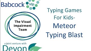 Meteor Typing Blast Touch Typing Game [upl. by Nivrag979]