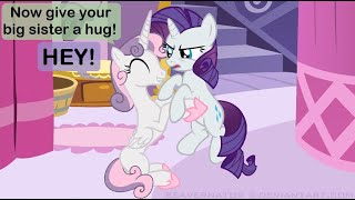 MLP Comic Dub Raritys Big Sister comedy [upl. by Maddi]