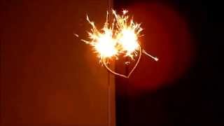 Heart Shaped Sparklers In Action [upl. by Mahgirb]