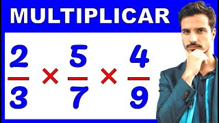 MULTIPLICACIÓN DE 3 FRACCIONES [upl. by Shorter]