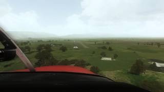 Cessna 185F Tundra Short Landing FSX [upl. by Eidnas]