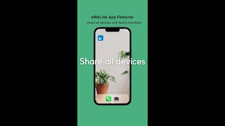 eWeLink app feature share all devices with families smarthome ewelink shorts [upl. by Mycah332]