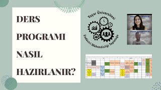 DERS PROGRAMI NASIL HAZIRLANIR [upl. by Lladnarc601]