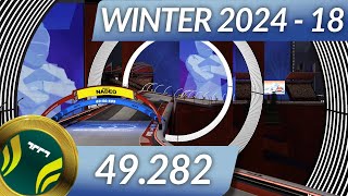 Trackmania Winter 2024  18  Author Guide [upl. by Yspyg803]