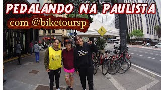 PASSEIO NA PAULISTA COM BIKE TOUR SP avenidapaulista biketour [upl. by Gilliam]