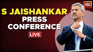 EAM S Jaishankar LIVE Press Conference  S Jaishankar Talks To Media LIVE  SCO Meet 2023 [upl. by Odericus]