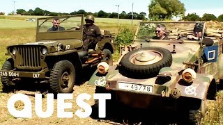 American Jeep Vs German Kubelwagen Truck FaceOff  Combat Dealers [upl. by Joell860]