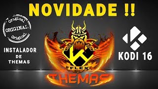 ✅Lançamento Vikings Flex Build para Kodi 16 Jarvis⚡️ [upl. by Kahle]