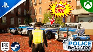 👮NEUES POLIZEIAUTO😁Coole NEUERUNGEN und es kosten nur einen Cheeseburger😂  Police Simulator [upl. by Ahsenet546]