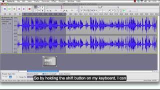 Audacity Tutorial 2 Audio Editing [upl. by Llezom989]