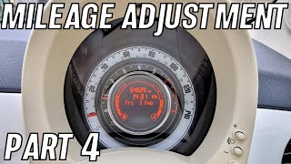 Using Xtool to Clock The Fiat Mileage [upl. by Tnecnivleahcim190]