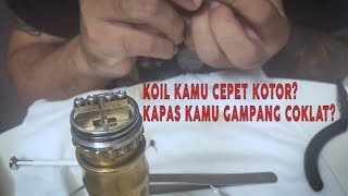 VAPE TIPS  JAGA KOIL amp KAPAS TETAP BERSIH [upl. by Ailegave79]