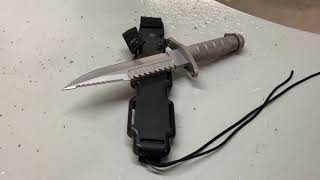 Bonus videos Buckmaster 184 survival knife [upl. by Anees]