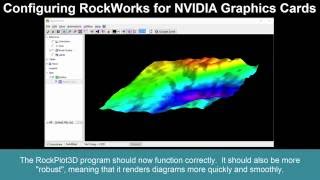 Configuring RockWorks for NVIDIA Graphics Cards [upl. by Lugar727]