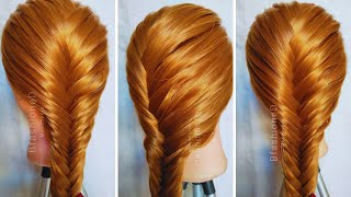 🎀 Beginner guide to fishtail braid  Step by Step Tutorial 🎀 [upl. by Hernando]