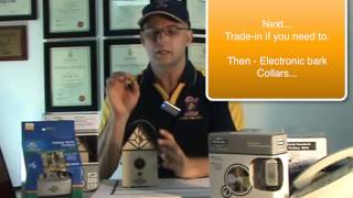 How do Barking Dog Collars work Citronella Ultrasonic and Electronic [upl. by Inohs]