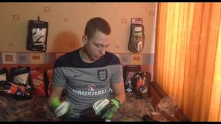 Обзор вратарских перчаток Reusch RECeptor Deluxe G2 от Gloves N Kit [upl. by Salba]